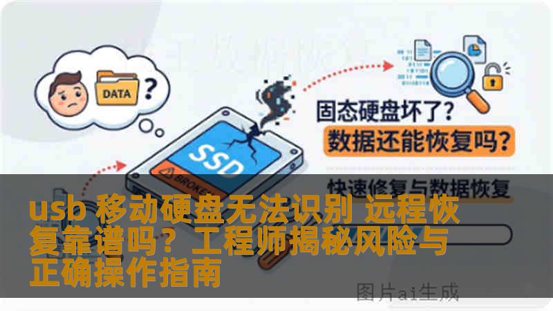 usb 移动硬盘无法识别 远程恢复靠谱吗？工程师揭秘风险与正确操作指南