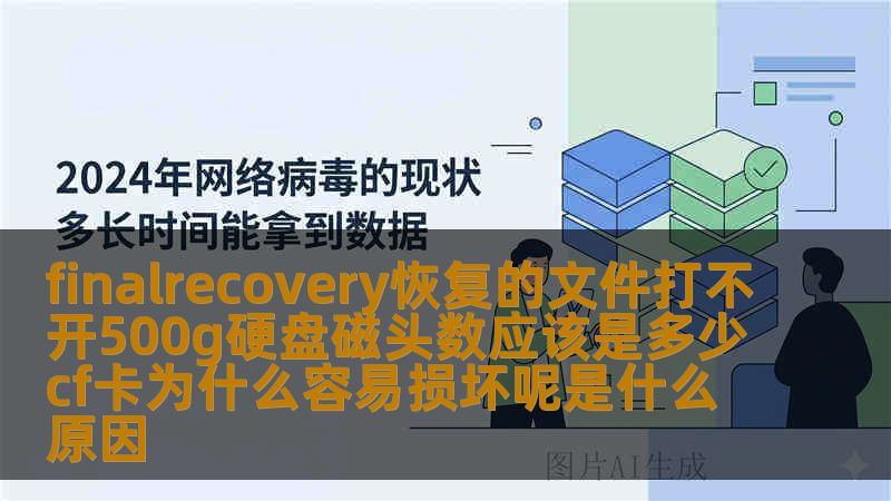finalrecovery恢复的文件打不开500g硬盘磁头数应该是多少cf卡为什么容易损坏呢是什么原因