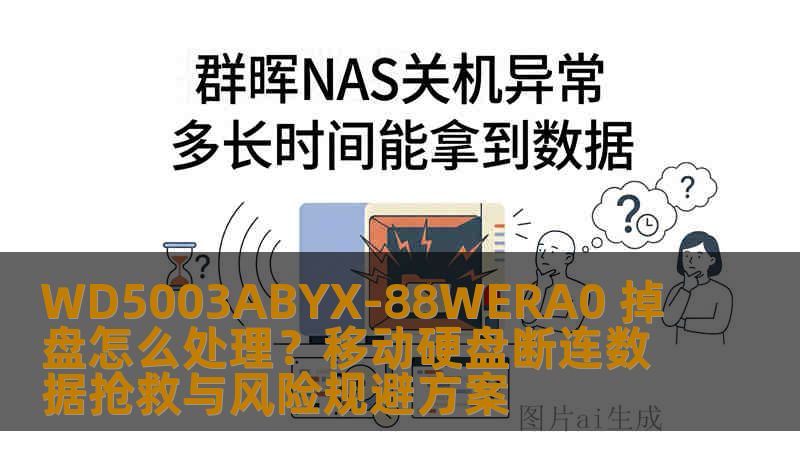 WD5003ABYX-88WERA0 掉盘怎么处理？移动硬盘断连数据抢救与风险规避方案