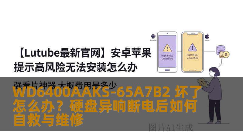 WD6400AAKS-65A7B2 坏了怎么办？硬盘异响断电后如何自救与维修