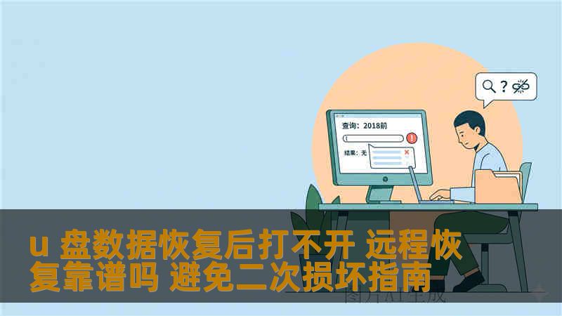 u 盘数据恢复后打不开 远程恢复靠谱吗 避免二次损坏指南