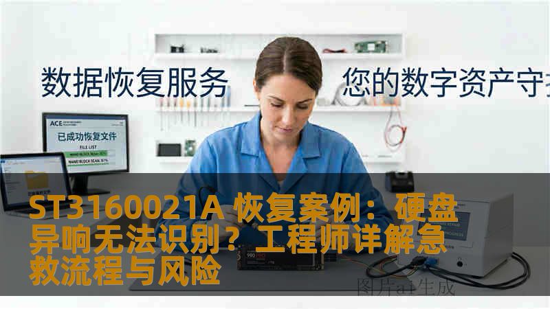 ST3160021A 恢复案例：硬盘异响无法识别？工程师详解急救流程与风险