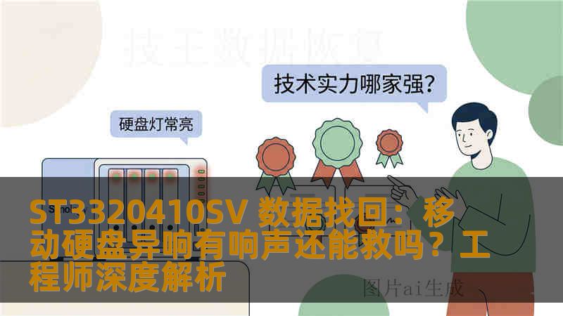 ST3320410SV 数据找回：移动硬盘异响有响声还能救吗？工程师深度解析