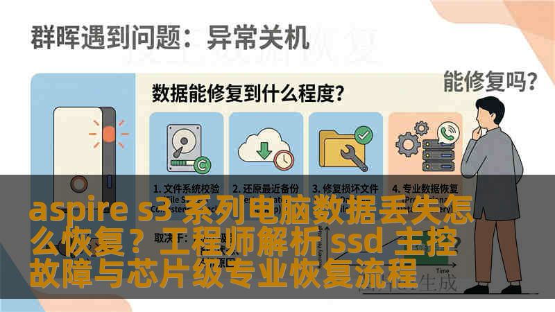 aspire s3 系列电脑数据丢失怎么恢复？工程师解析 ssd 主控故障与芯片级专业恢复流程