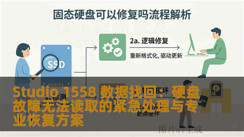 Studio 1558 数据找回：硬盘故障无法读取的紧急处理与专业恢复方案