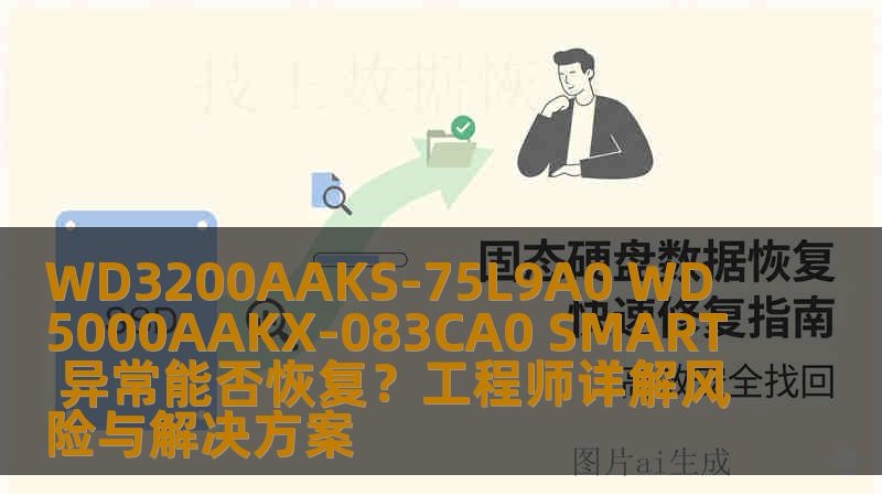 WD3200AAKS-75L9A0 WD5000AAKX-083CA0 SMART 异常能否恢复？工程师详解风险与解决方案
