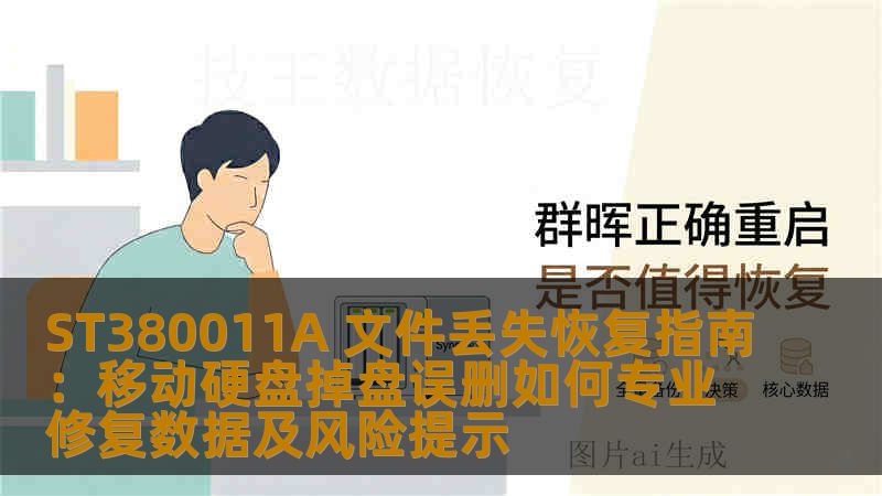 ST380011A 文件丢失恢复指南：移动硬盘掉盘误删如何专业修复数据及风险提示