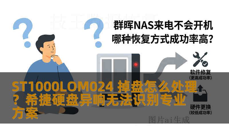 ST1000LOM024 掉盘怎么处理？希捷硬盘异响无法识别专业方案