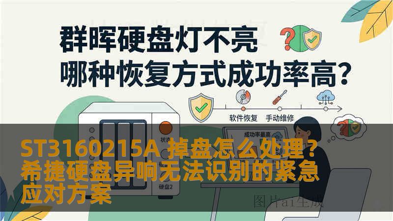 ST3160215A 掉盘怎么处理？希捷硬盘异响无法识别的紧急应对方案