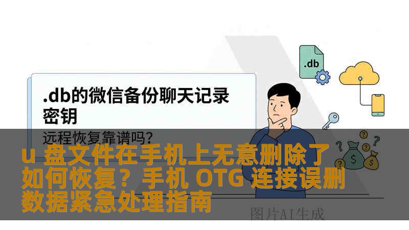 u 盘文件在手机上无意删除了如何恢复？手机 OTG 连接误删数据紧急处理指南