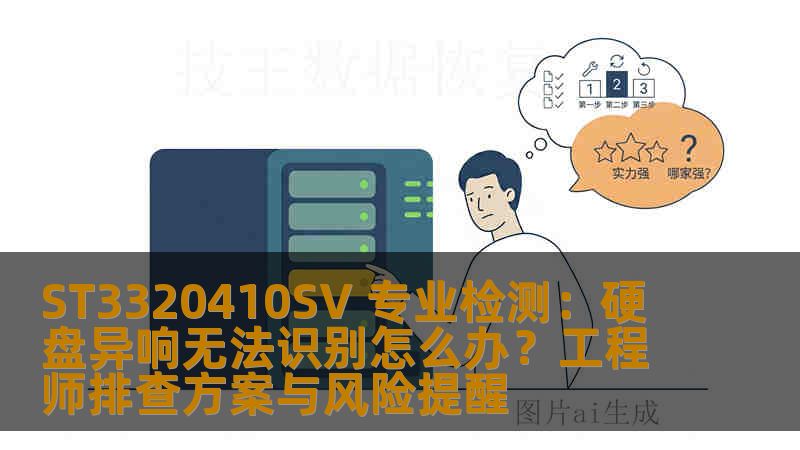ST3320410SV 专业检测：硬盘异响无法识别怎么办？工程师排查方案与风险提醒