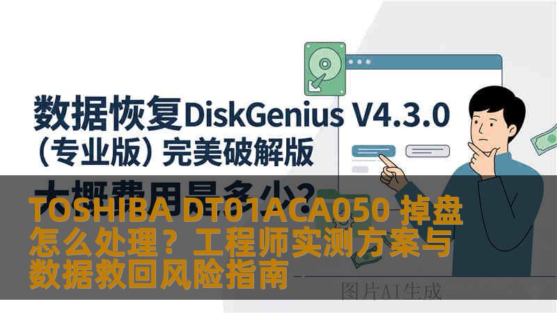 TOSHIBA DT01ACA050 掉盘怎么处理？工程师实测方案与数据救回风险指南
