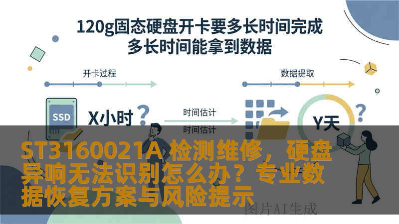 ST3160021A 检测维修，硬盘异响无法识别怎么办？专业数据恢复方案与风险提示