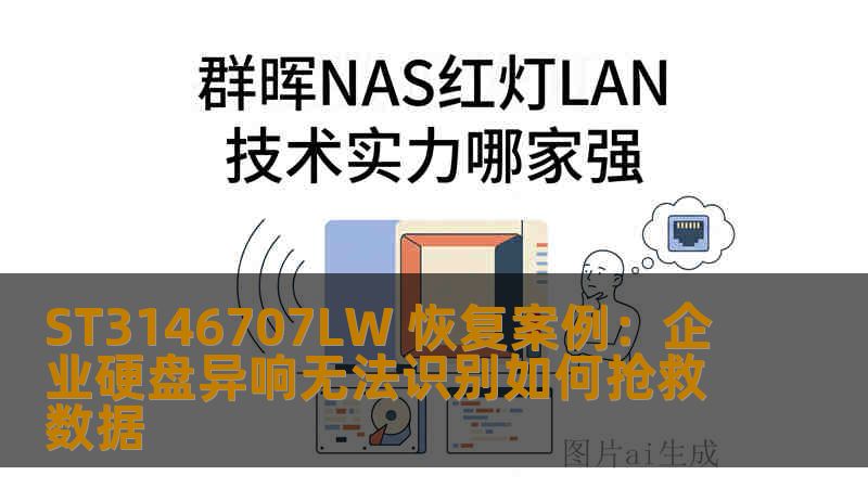 ST3146707LW 恢复案例：企业硬盘异响无法识别如何抢救数据