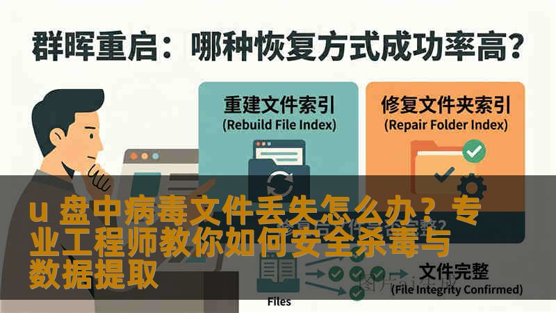 u 盘中病毒文件丢失怎么办？专业工程师教你如何安全杀毒与数据提取