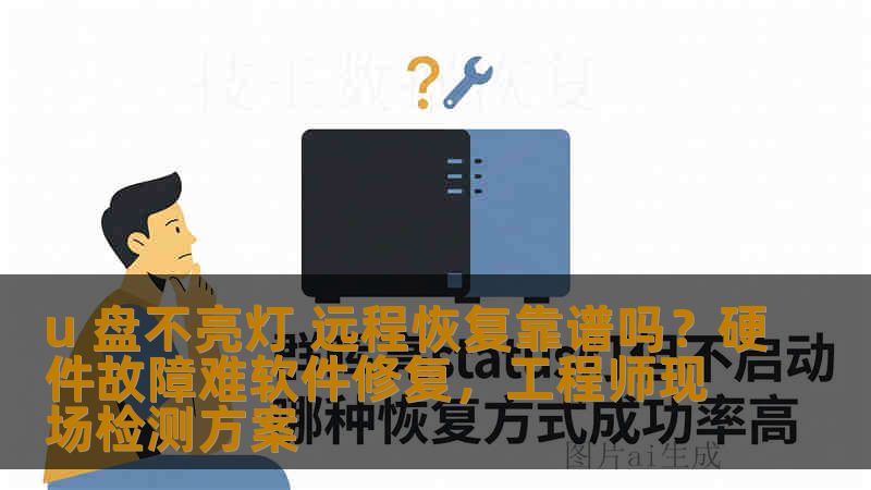 u 盘不亮灯 远程恢复靠谱吗？硬件故障难软件修复，工程师现场检测方案