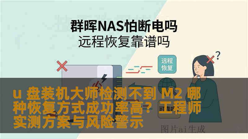 u 盘装机大师检测不到 M2 哪种恢复方式成功率高？工程师实测方案与风险警示