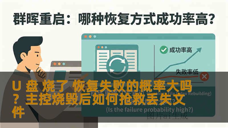 U 盘 烧了 恢复失败的概率大吗？主控烧毁后如何抢救丢失文件