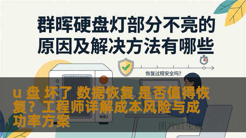 u 盘 坏了 数据恢复 是否值得恢复？工程师详解成本风险与成功率方案