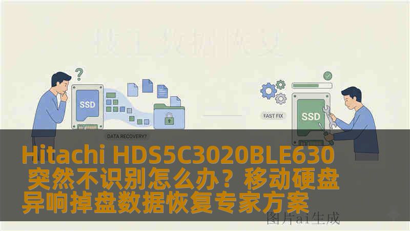 Hitachi HDS5C3020BLE630 突然不识别怎么办？移动硬盘异响掉盘数据恢复专家方案
