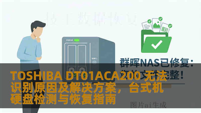 TOSHIBA DT01ACA200 无法识别原因及解决方案，台式机硬盘检测与恢复指南