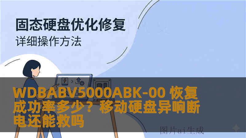 WDBABV5000ABK-00 恢复成功率多少？移动硬盘异响断电还能救吗
