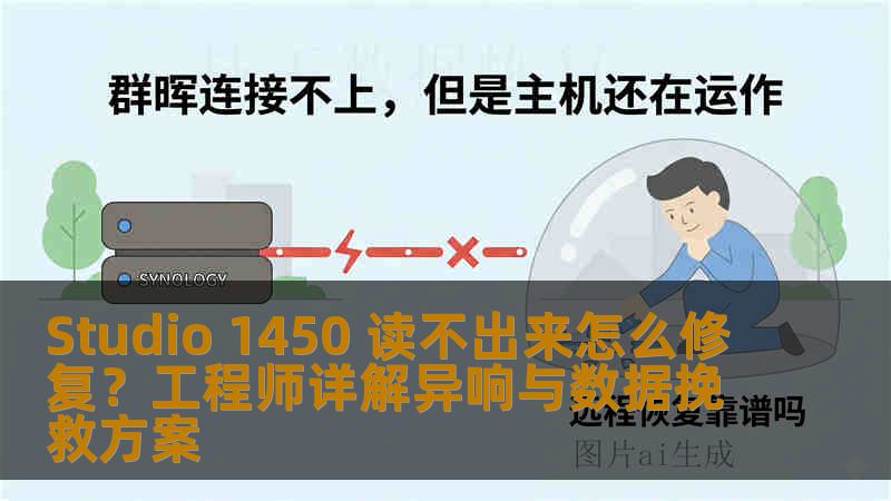 Studio 1450 读不出来怎么修复？工程师详解异响与数据挽救方案