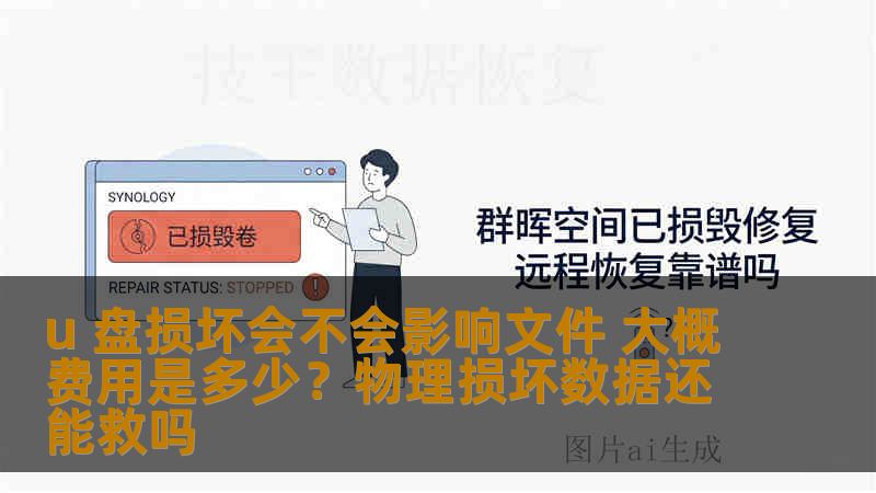 u 盘损坏会不会影响文件 大概费用是多少？物理损坏数据还能救吗