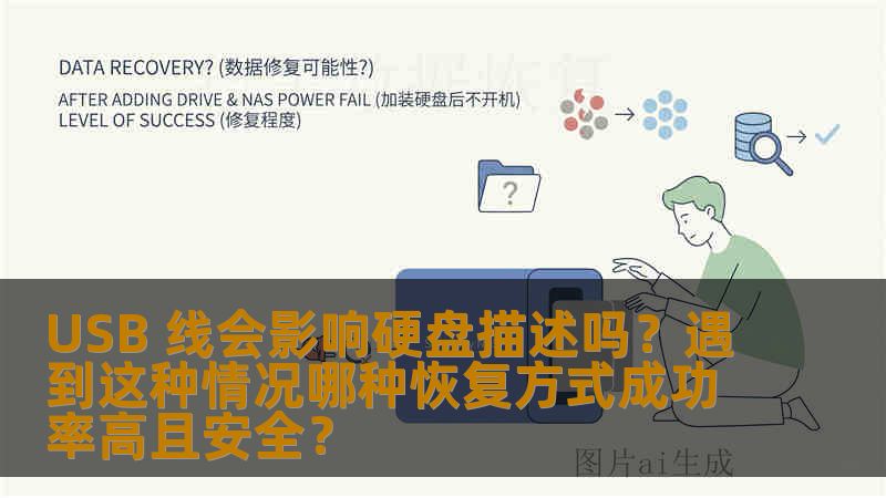 USB 线会影响硬盘描述吗？遇到这种情况哪种恢复方式成功率高且安全？