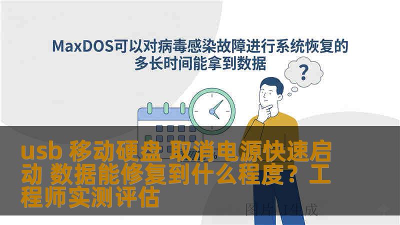 usb 移动硬盘 取消电源快速启动 数据能修复到什么程度？工程师实测评估
