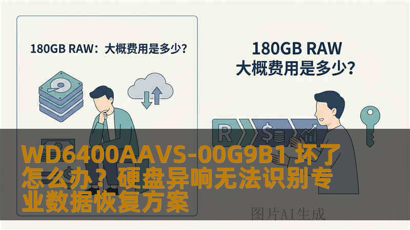 WD6400AAVS-00G9B1 坏了怎么办？硬盘异响无法识别专业数据恢复方案