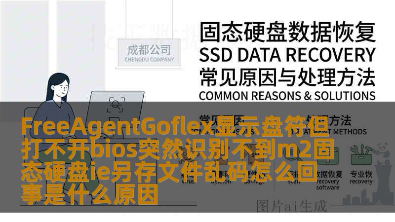 FreeAgentGoflex显示盘符但打不开bios突然识别不到m2固态硬盘ie另存文件乱码怎么回事是什么原因