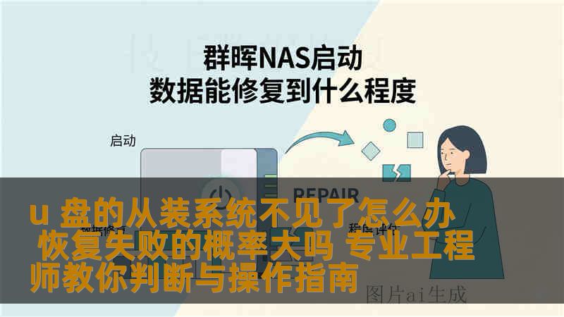 u 盘的从装系统不见了怎么办 恢复失败的概率大吗 专业工程师教你判断与操作指南