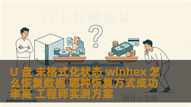 U 盘 未格式化状态 winhex 怎么恢复数据 哪种恢复方式成功率高 工程师实测方案