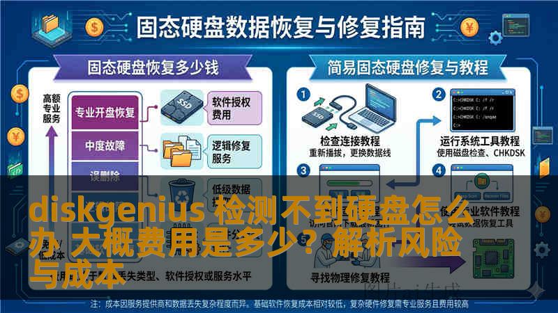 diskgenius 检测不到硬盘怎么办 大概费用是多少？解析风险与成本
