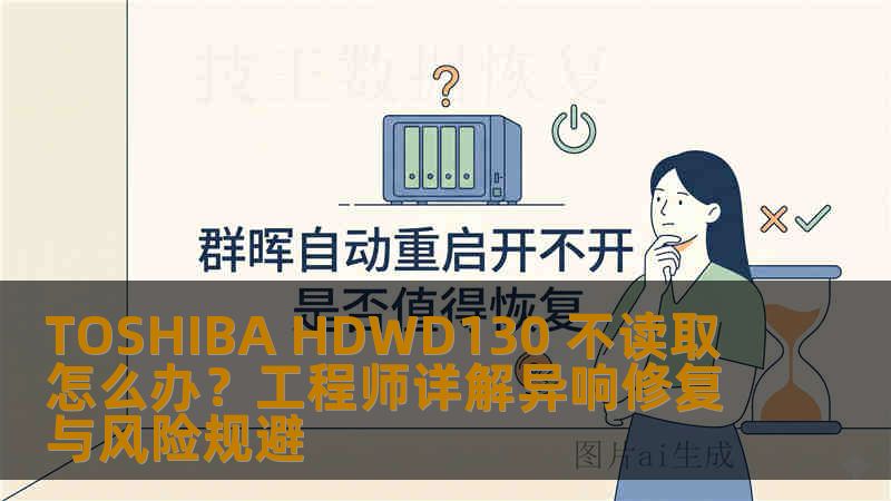 TOSHIBA HDWD130 不读取怎么办？工程师详解异响修复与风险规避