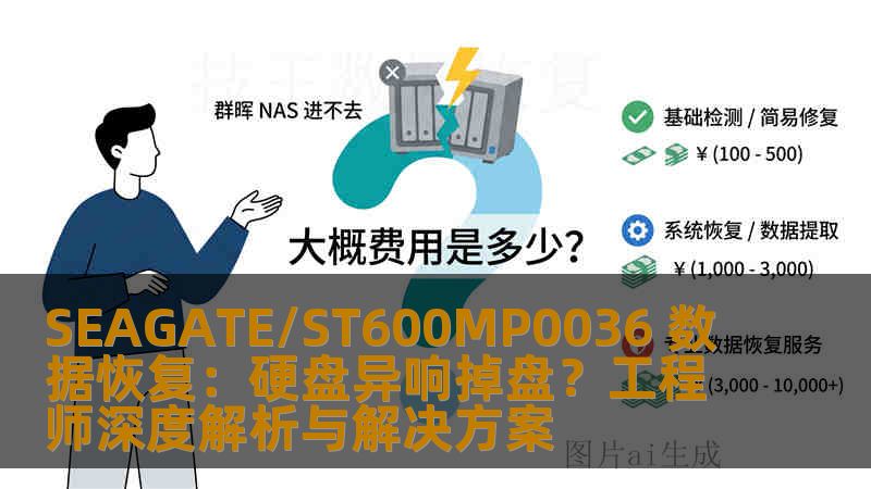SEAGATE/ST600MP0036 数据恢复：硬盘异响掉盘？工程师深度解析与解决方案