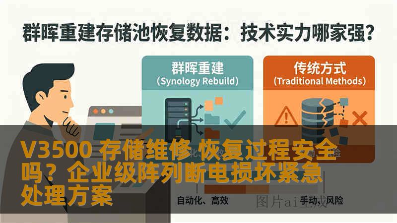 V3500 存储维修 恢复过程安全吗？企业级阵列断电损坏紧急处理方案
