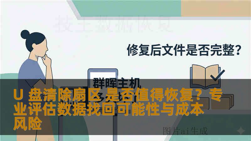 U 盘清除扇区 是否值得恢复？专业评估数据找回可能性与成本风险