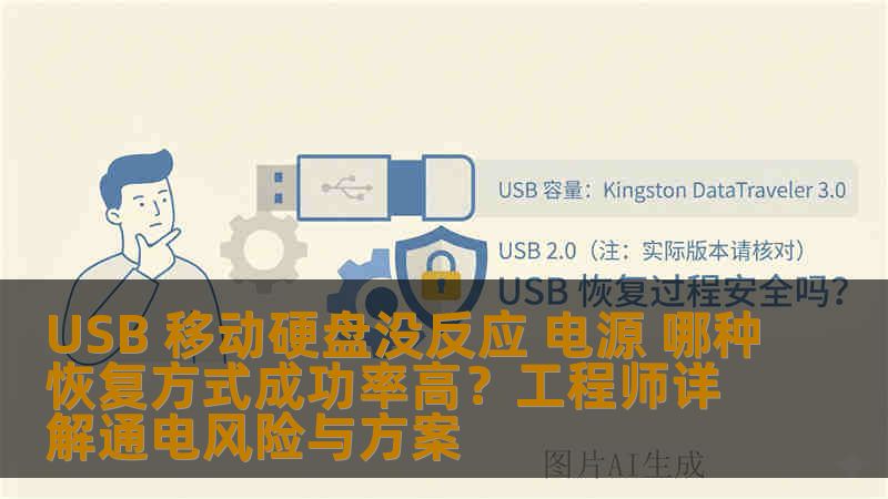 USB 移动硬盘没反应 电源 哪种恢复方式成功率高？工程师详解通电风险与方案