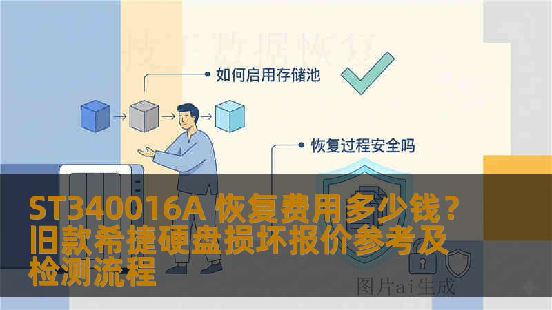 ST340016A 恢复费用多少钱？旧款希捷硬盘损坏报价参考及检测流程