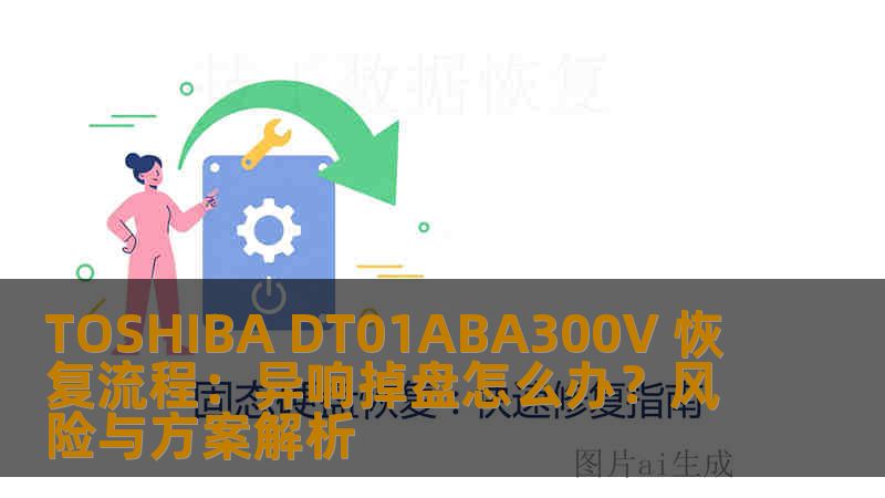 TOSHIBA DT01ABA300V 恢复流程：异响掉盘怎么办？风险与方案解析
