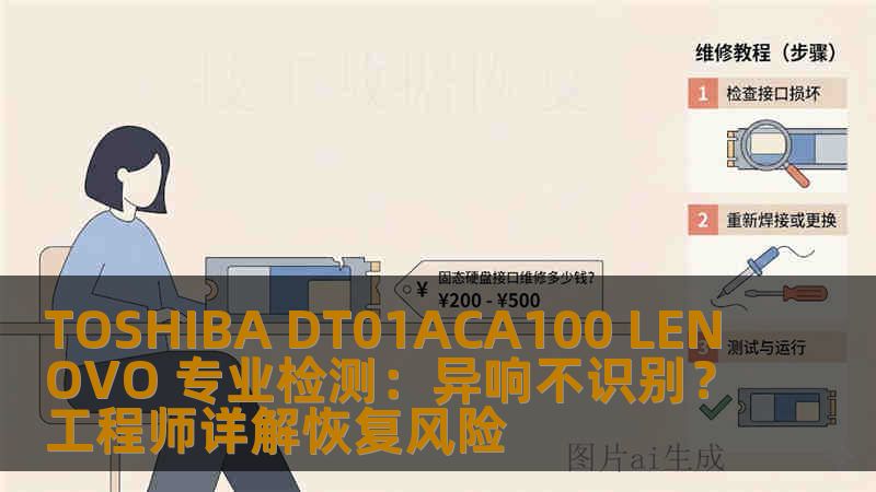 TOSHIBA DT01ACA100 LENOVO 专业检测：异响不识别？工程师详解恢复风险