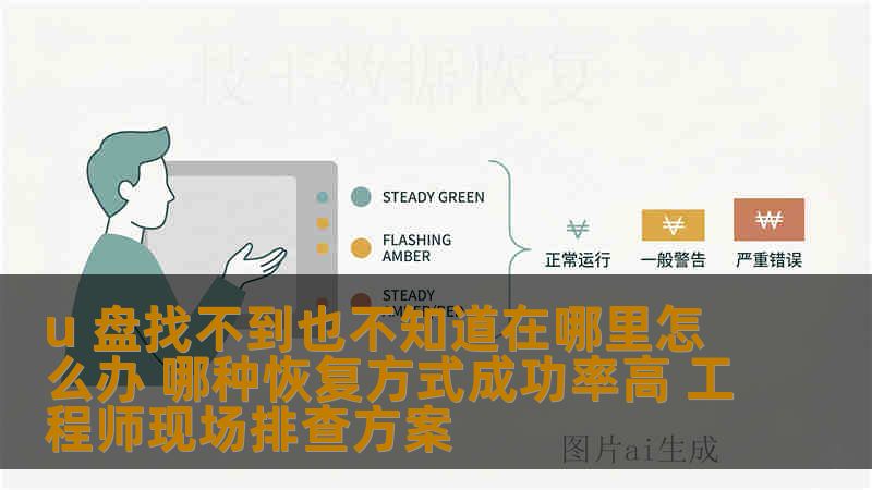 u 盘找不到也不知道在哪里怎么办 哪种恢复方式成功率高 工程师现场排查方案