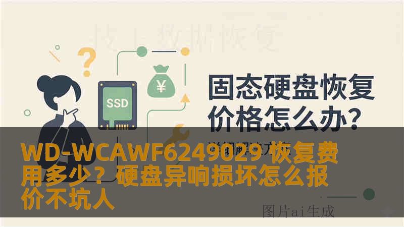 WD-WCAWF6249029 恢复费用多少？硬盘异响损坏怎么报价不坑人