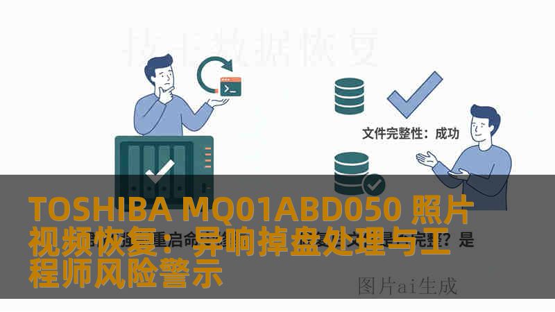 TOSHIBA MQ01ABD050 照片视频恢复：异响掉盘处理与工程师风险警示