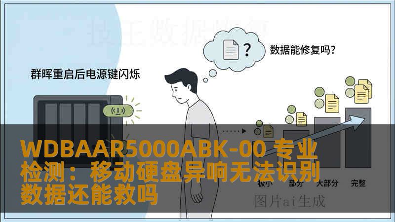 WDBAAR5000ABK-00 专业检测：移动硬盘异响无法识别数据还能救吗