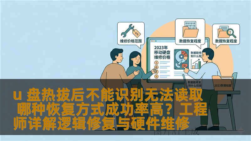 u 盘热拔后不能识别无法读取 哪种恢复方式成功率高？工程师详解逻辑修复与硬件维修