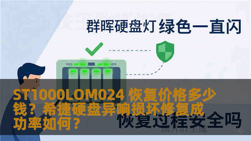 ST1000LOM024 恢复价格多少钱？希捷硬盘异响损坏修复成功率如何？