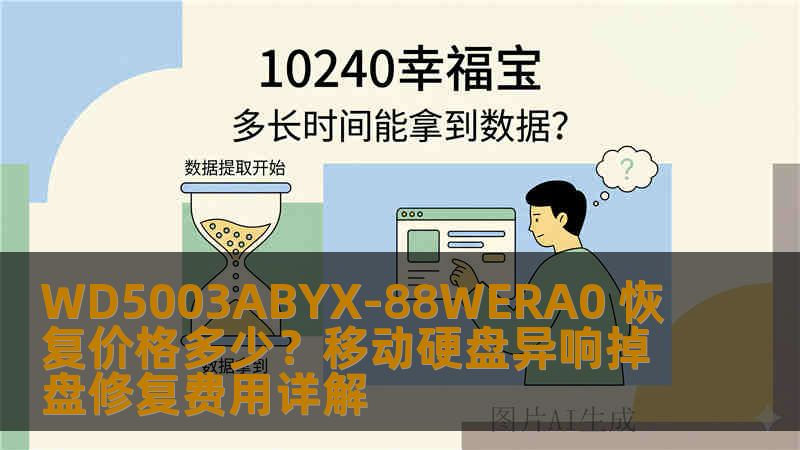 WD5003ABYX-88WERA0 恢复价格多少？移动硬盘异响掉盘修复费用详解